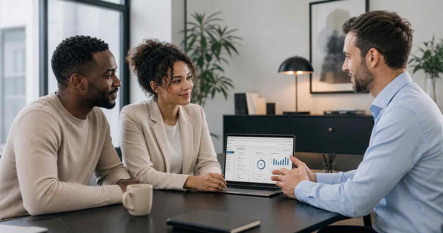 Illustration professionnelle des services comptables